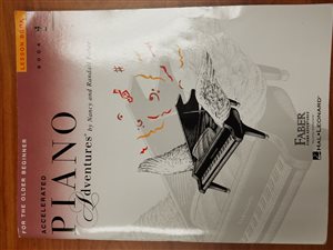 Accelerated Piano Adventures for the Older Beginner Book 2 - $10